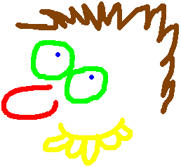 Självporträtt på Fjudde